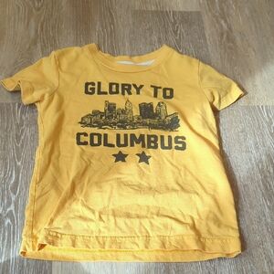 Homage Boys Size 6 Columbus T-shirt